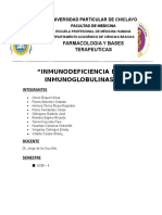 Inmunodeficiencia Informe