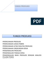 Fungsi Produksi