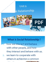 CCU 6-Social Relationship
