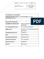 Informe Actividades Realizadas en Septiembre