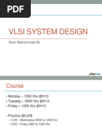 Vlsi System Design