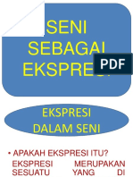 Seni Sebagai Ekspresi Dikonversi