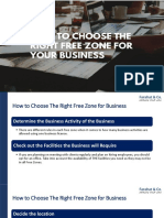 How To Choose Right Freezone