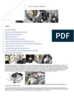 Throttle body injection system