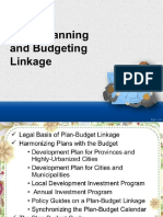 Planning-Budgeting Linkage