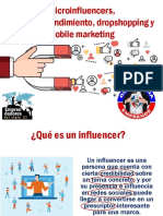 Mercadeo 3, Microinfluencers, Microemprendimiento y Mercadeo Digital