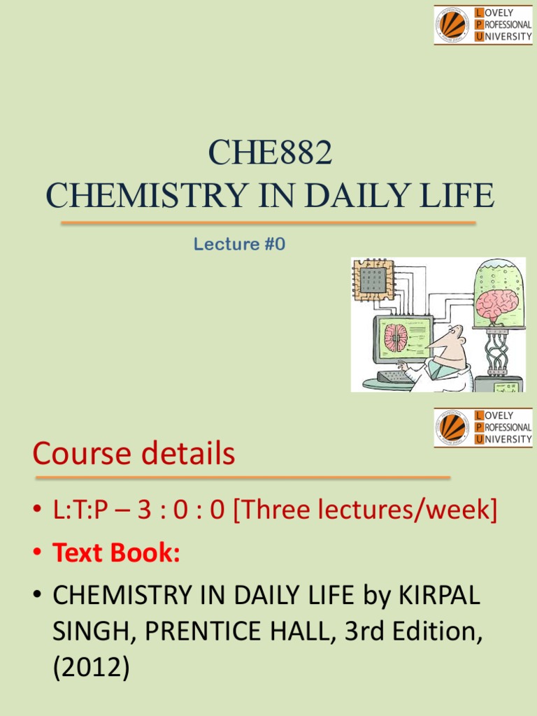 Chemistry In The Daily Life Pdf – GVGALK