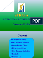 Company Profile of Strata Geotechnical Investigation Co.,Ltd