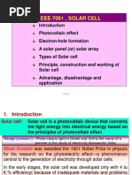 Solar Cell Lecture-2