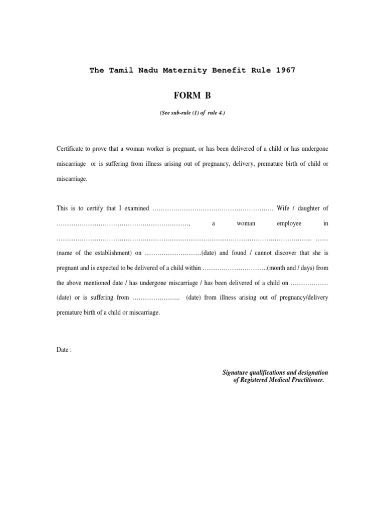 maternity-benefit-tamilnadu-forms-pdf-miscarriage-pregnancy