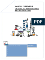 Inkuiri LKPD Pengaruh Suhu THD Kesetimbangan Kimia