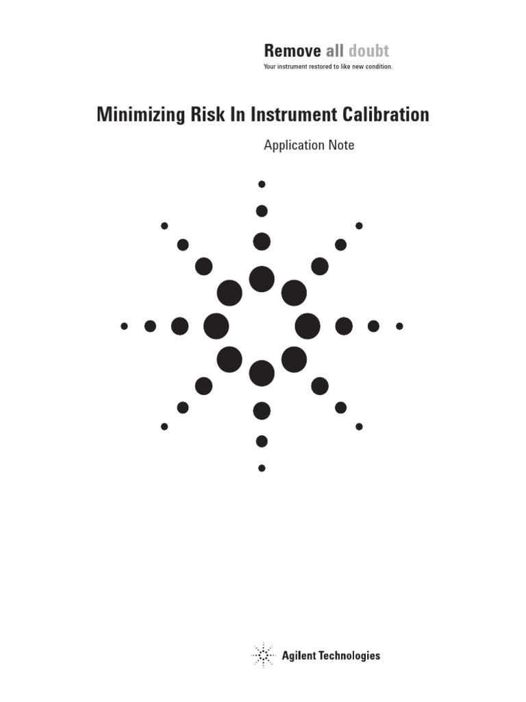 Minimizing Risk in Instrument Calibration PDF Calibration Risk