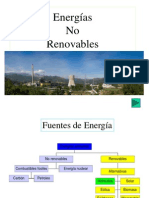 Energías No Renovables