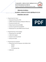 Program Kerja Himpunan Mahasiswa Keperawatan 2018-2019