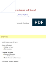 Systems Analysis and Control: Matthew M. Peet