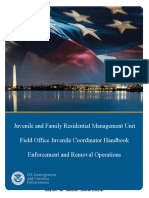 ICE Juvenile Enforcement & Removal Handbook