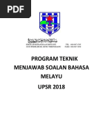 Program Teknik Menjawab Soalan Bahasa Melayu