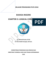 Chapter 3: Logical Connector: Bahasa Inggris