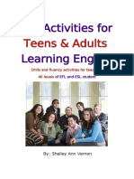 Activities For Teens and Adults