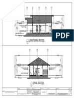 Longitudinal Section: See Truss Detail