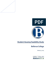 Student Housing Feasibility Study Bellevue College: January 9, 2015