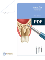 Guia Técnica Microtornillos de Ortodoncia AncorPro 