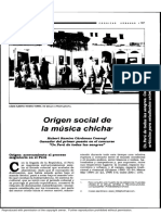 Cardenas Hubert - Origen Social de La Musica Chicha PDF