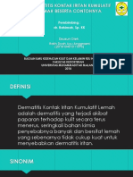 DERMATITIS KUMULATIF