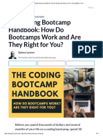 The Coding Bootcamp Handbook - How Do Bootcamps Work and Are They Right For You