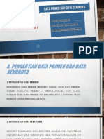 Data Primer Vs Sekunder