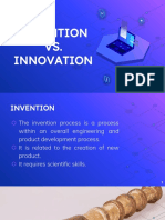 Inventions and Innovations