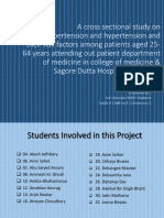 3rd Semester MBBS Students Present Hypertension Study Findings
