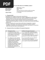 Rpp 3 2 Dan 4 2 Smp Bahasa Inggris Kelas 7 Terbaru Pdf