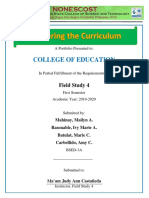 College of Education: Field Study 4