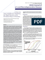 CWPT Color Words Pick Out Test Available For Classifying The Slight Disorder On The Preclinical Stage of Dementia