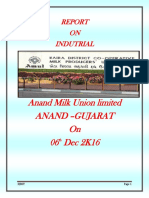 Anand Milk Union Limited Anand - Gujarat On 06 Dec 2K16