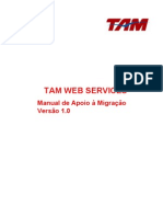 TAM Webservices - Manual de Apoio à migração