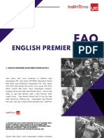 Faq English Premiere League