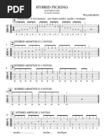 HYBRID PICKING Master Class - Partitura Completa