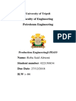 Faculty of Engineering Petroleum Engineering