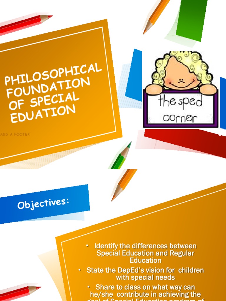 Vision Policy Goal And Objectives Of SPED PDF Goal Special 