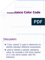 Resistance Color Code