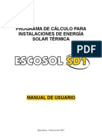 Manual Usuario Escosol SD1