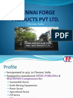 Chennai Forge Products PVT LTD Profile