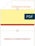 1 Introduction To Databases