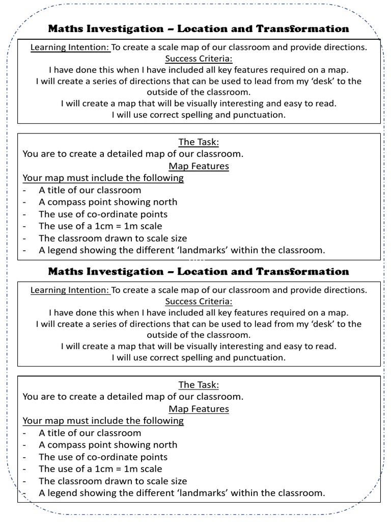 Classroom Map Creation Guide | PDF | Career & Growth | Teaching Methods ...