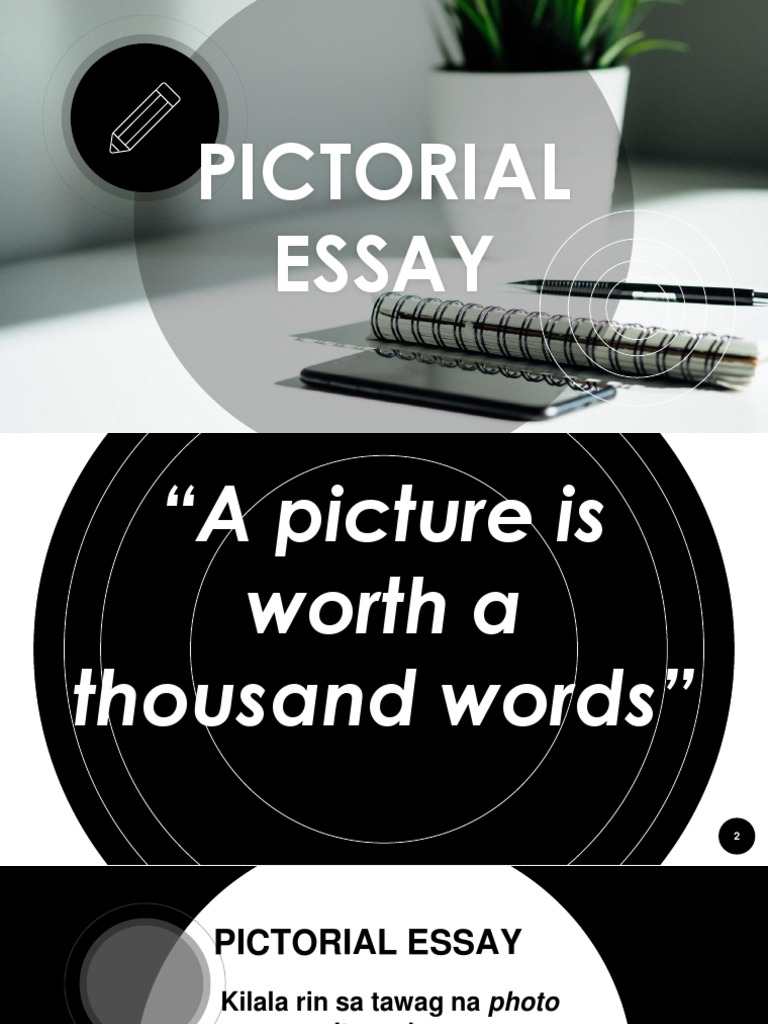 pictorial essay definition