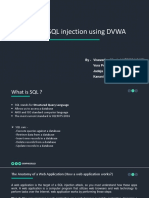 Manual SQL Injection Using DVWA