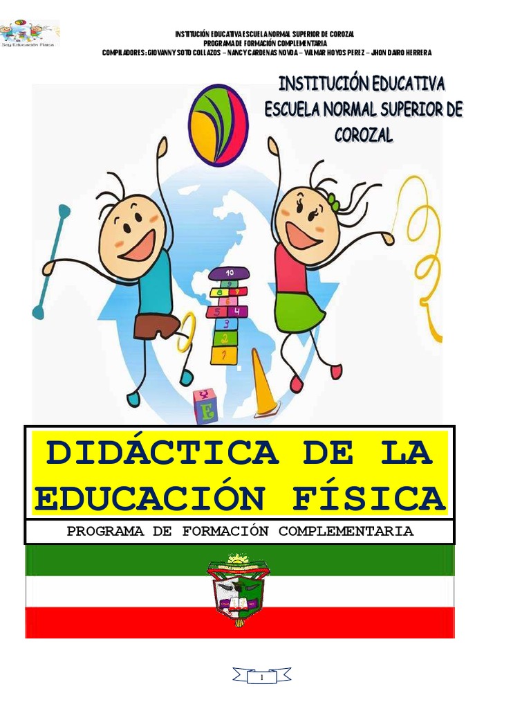 Didáctica de la Educación Física en Primaria | PDF | Plan de estudios ...