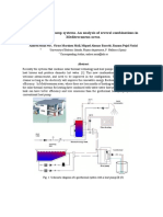 Solar and heat pump systems analysis